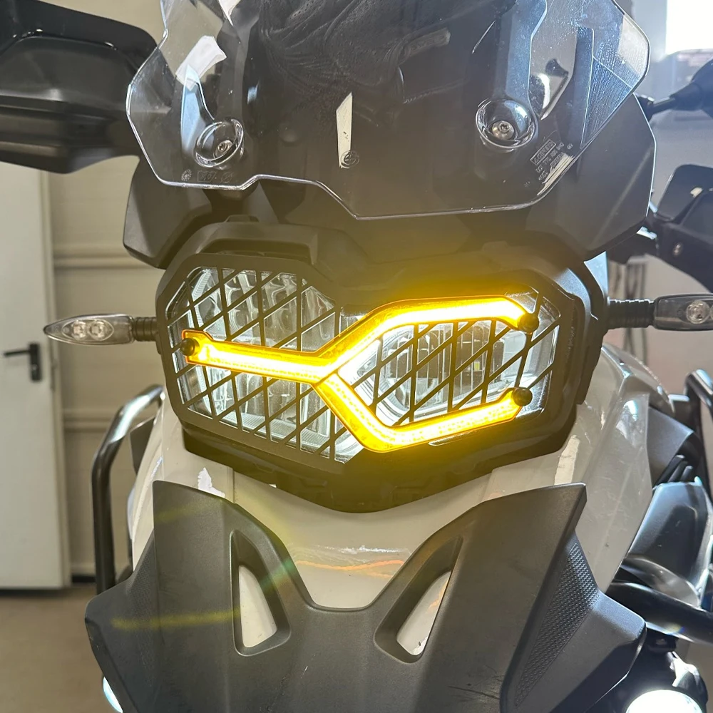 

For BMW F850GS F750GS F750 GS F850 GS 2018 2019 2020 2021 2022 2023 Motorcycle Headlight Protector Head Light Guard Cover Grille