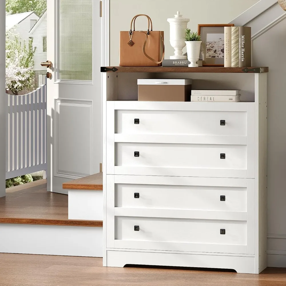 

Shoe cabinet storage for entryway, farmhouse style, 2 flip drawers, hidden narrow design, slim cabinet