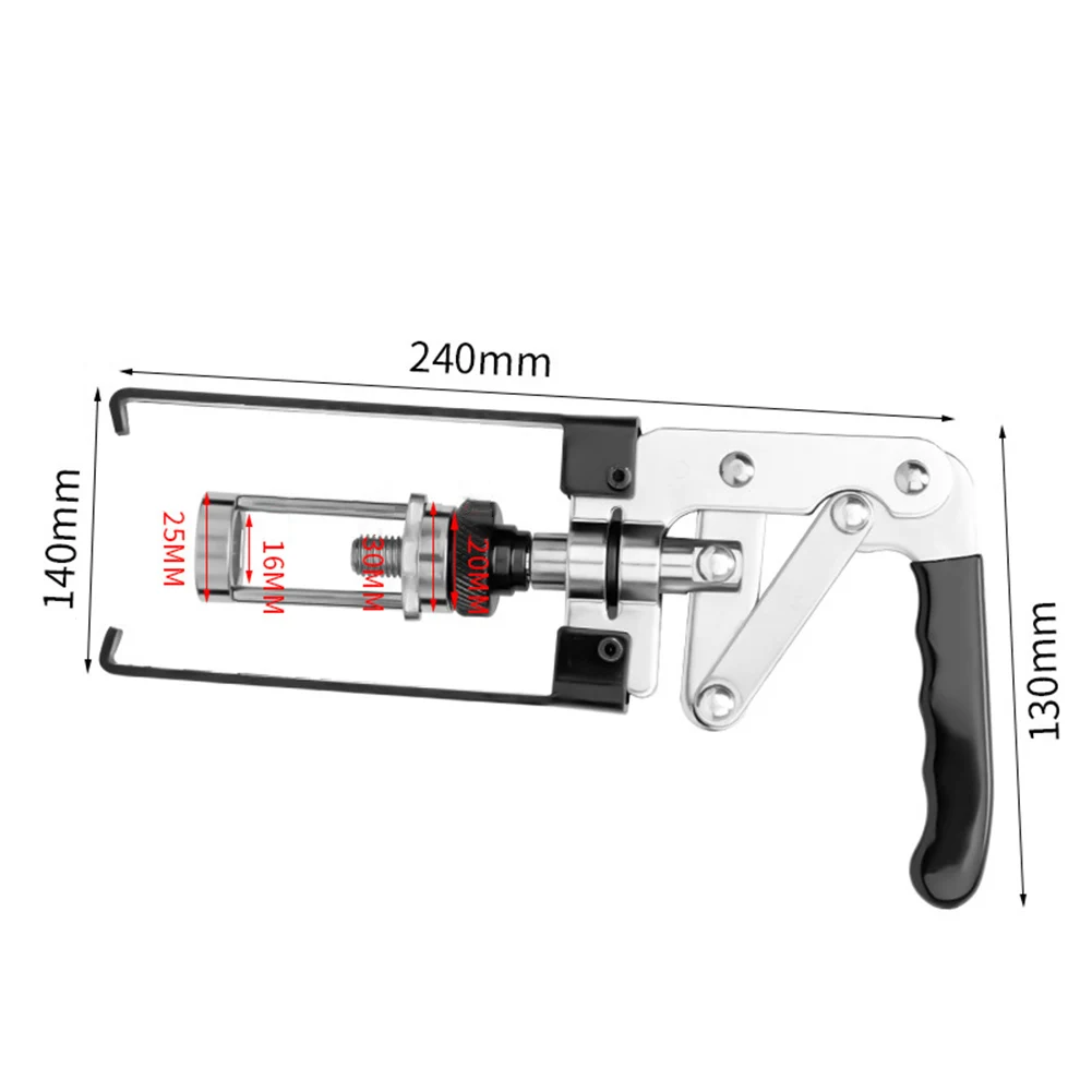 Valve Keeper Remover Valve Spring Compressor Manual Measurement Deviation Reversible Jaw Adaptor Pneumatic Part