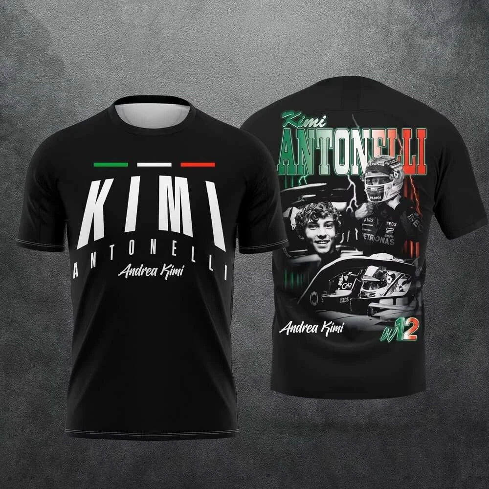 Kimi Antonelli # 12 Tim Kaos B - Streetwear Brands 2026 ulasan dan harga