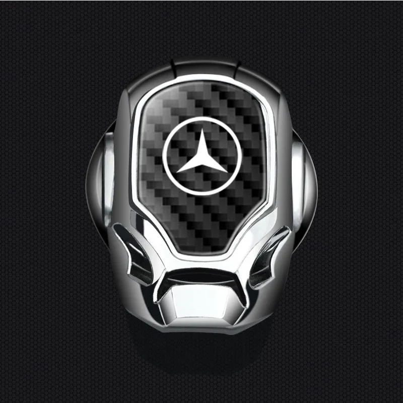 Car One-click Start Button Engine Protective Cover For Mercedes Benz A C E GLC GLA GLB Class W177 W205 W212 W213 X253 X156 W166