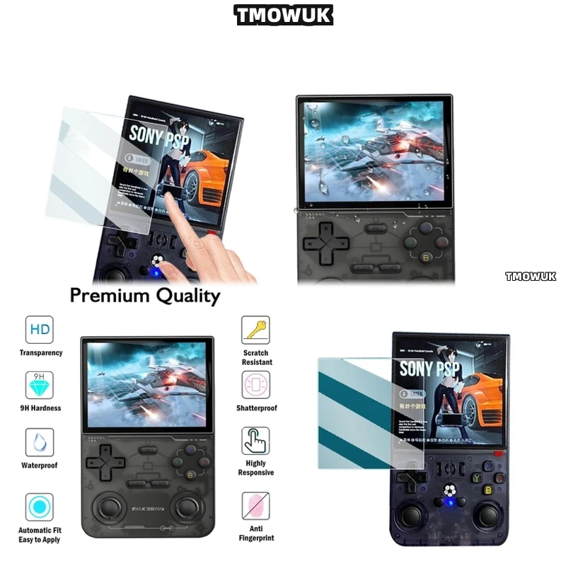 

For R36Max V40Max R36Ultra R36Plus, Shockproof Glass Screen Cover, Ultimate Defense