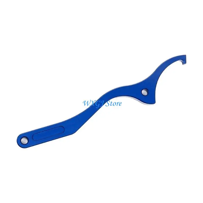 

37JE Shock Spanner Aluminum Shock Wrench for Precise Suspension Setups 195mm for Bike