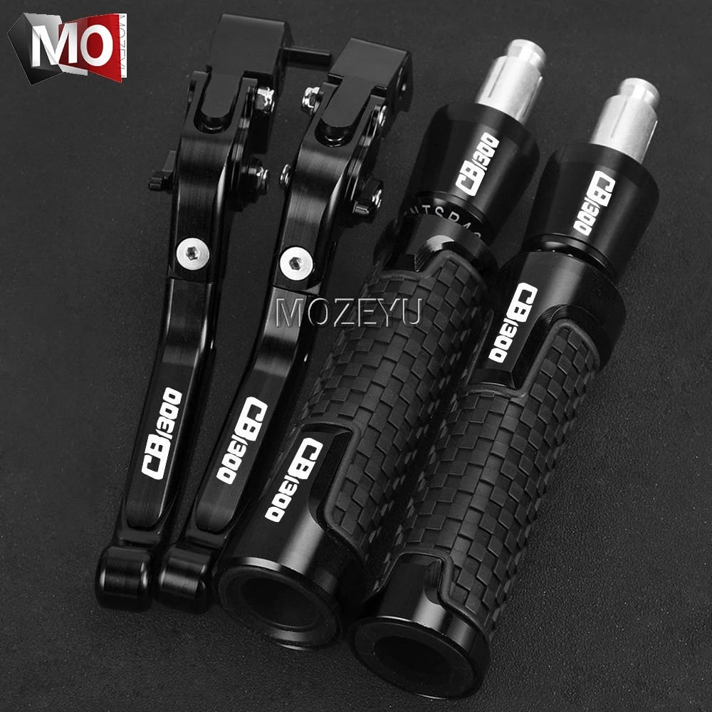 For honda CB1300 ABS CB 1300 2010 2009 2008 2007 2006 2005 2004 2003 Motorcycle Brake Clutch Levers Handlebar grips Handle ends