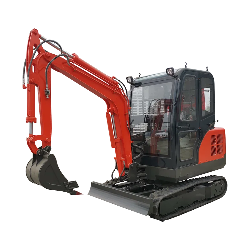 Farm greenhouse crawler small excavator, household engineering, indoor crushing small hook machine customization