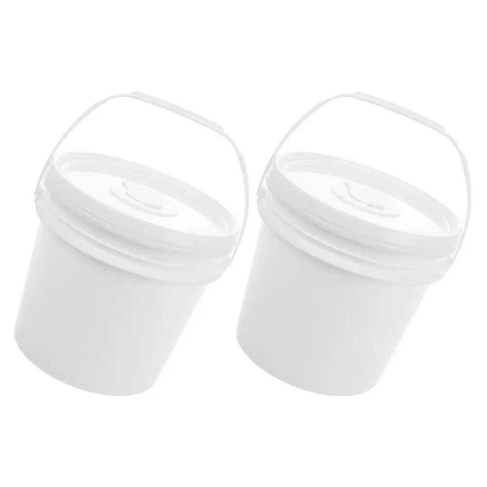 

2Pcs Baby Wipe Bucket Plastic Wipe Holder Airtight Seal Large Capacity Wipes Container Car Paper Towel Storage Organizer