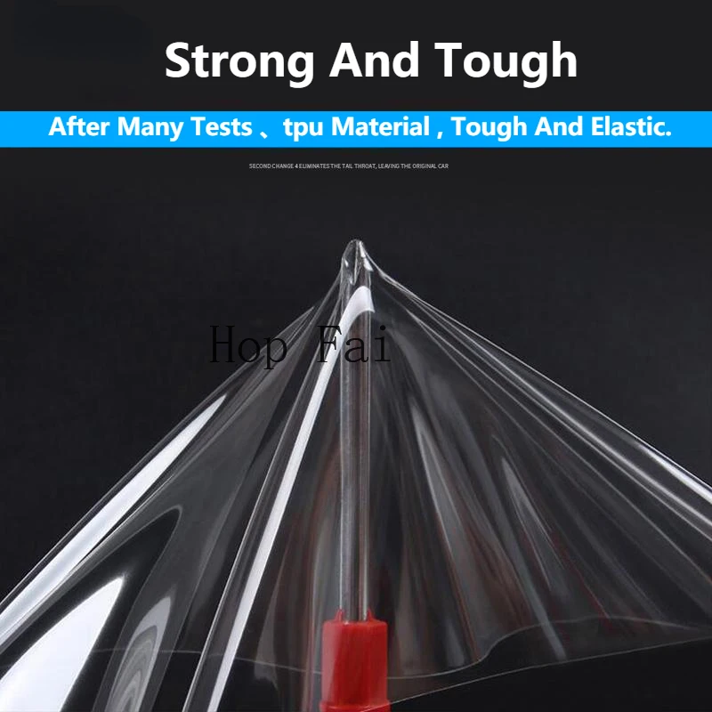 For HAVAL H6 2021 Car Interior Center Console Transparent TPU Protective Film Anti-scratch Repair Film Accessories Refit