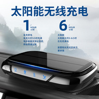 Car Mounted Solar Powered Air Purifier Powered Car Air Purifier With Negative Ion Purification Technology Automotive Supplies