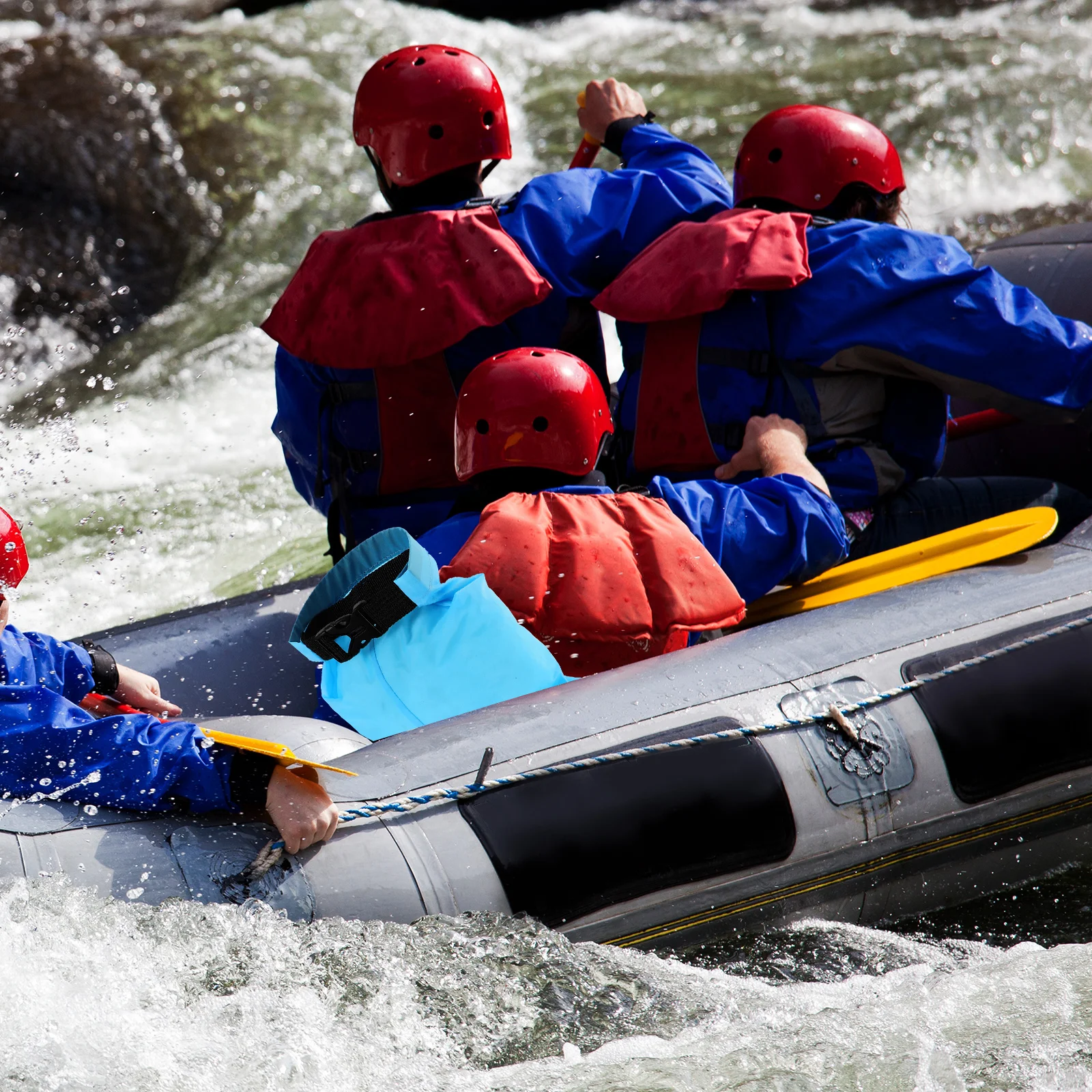 

Набор из 3 водонепроницаемых сумок-гермомешков: легкие, скручивающиеся, для кемпинга, лодок, каякинга, рафтинга, рыбалки, хранения на открытом воздухе