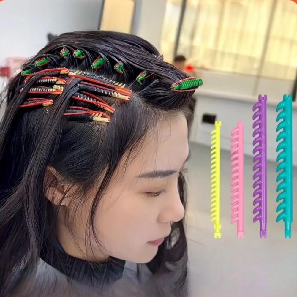 

20/30pcs 2.3/3.3/4/5mm Hair Root Perm Rods Bars Curlers with Clips Bangs Fluffy Salon Hair Rollers Set Hairdressing Styling Tool