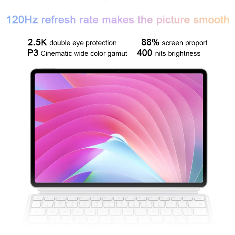 HUAWEI MateBook E Go شاشة 12.35 بوصة واي فاي/LTE 8 جيجابايت/16 جيجابايت 256/512 جيجابايت/1T سنابدراجون 8cx شاشة لمس 120 هرتز كمبيوتر محمول لوحي 2-in 1 مع لوحة مفاتيح