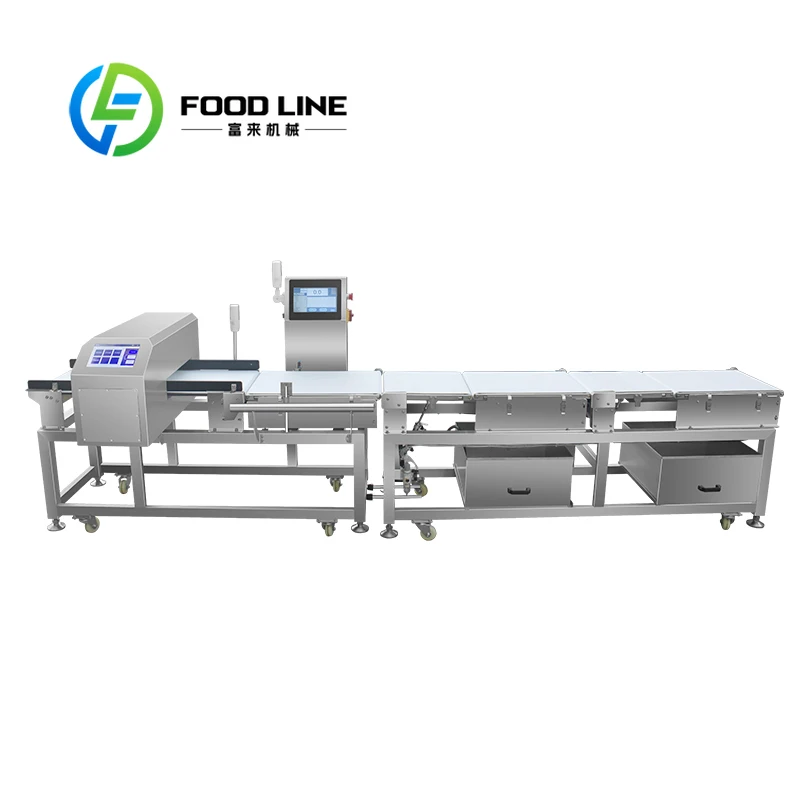 Customize Combo Food Metal Detector With Check Weigher Machine For Food Industry CE certified