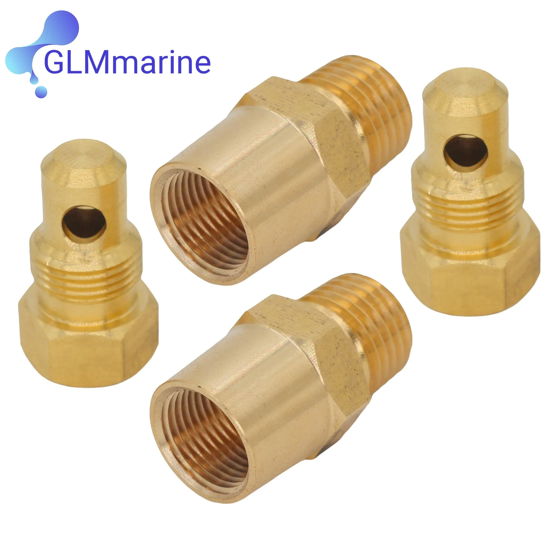 2 Pcs Manifold Engine Block Drain Plug Kit Replacement for MerCruiser Sterndrive 22-16951Q1 22-16951A1 22-16951T1 64426 87238