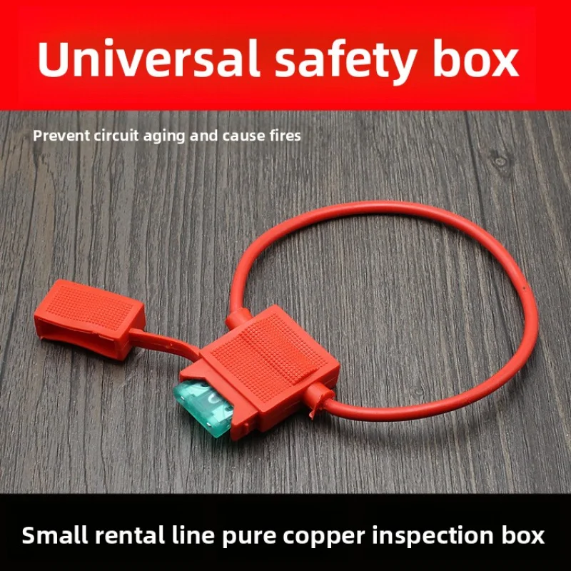 

Rubber Ceramic Fuse Box Corrosion Proof, Leak-Proof Enclosure for Vehicle Fuses Fit Car/Motorcycle E-Bike, Heat Resistant
