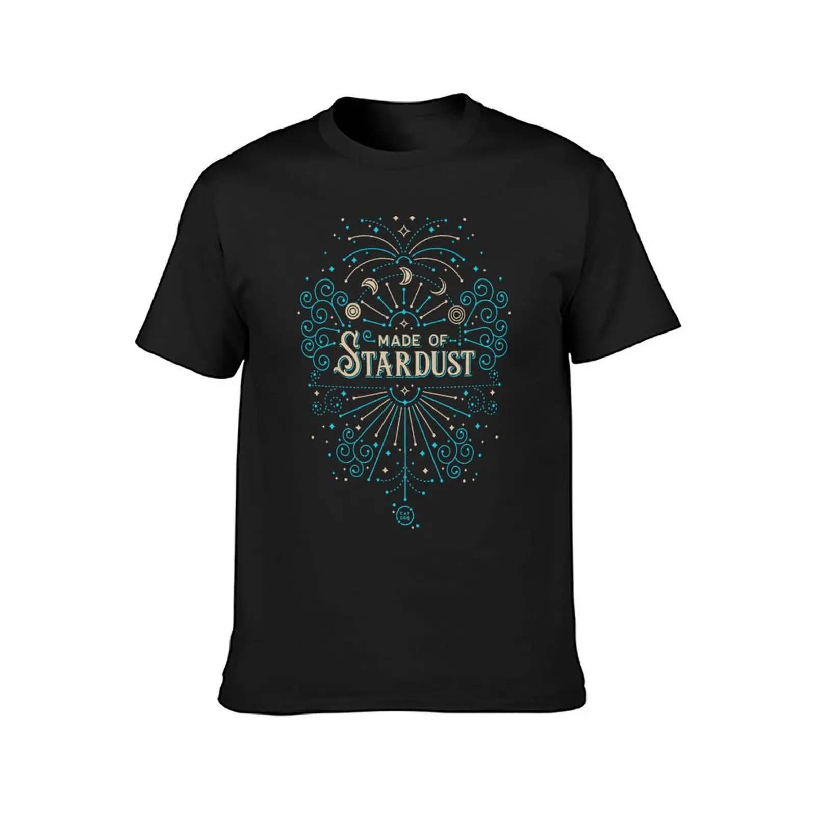 Made of Stardust – Blue & Black Palette T-Shirt summer tops oversizeds summer top slim fit t shirts for men