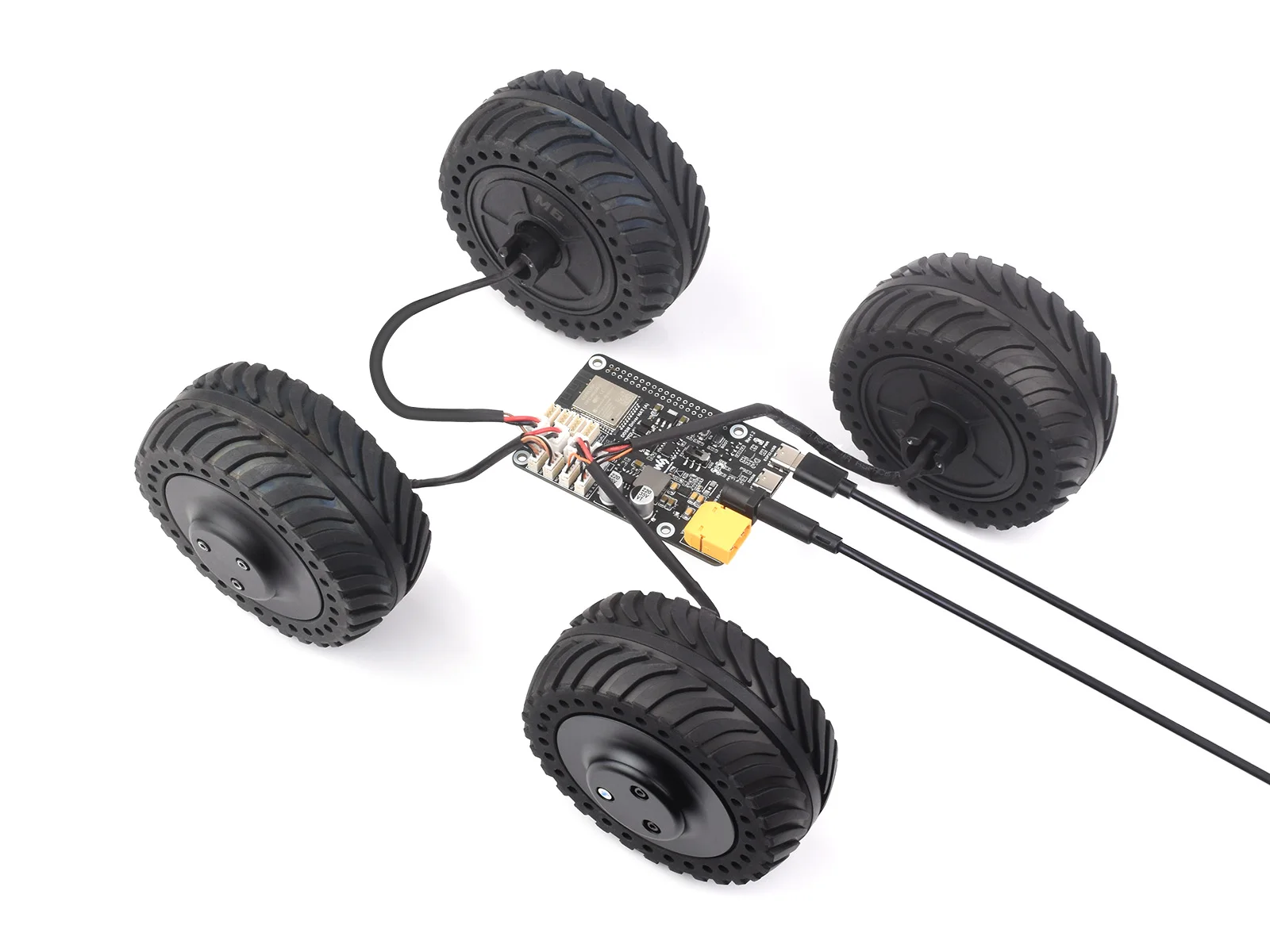 Direct Drive Servo Motor Driver Board, Integrates ESP32 and Control Circuit, 2.4G WiFi Support, Suitable for DDSM Series Hub Mot