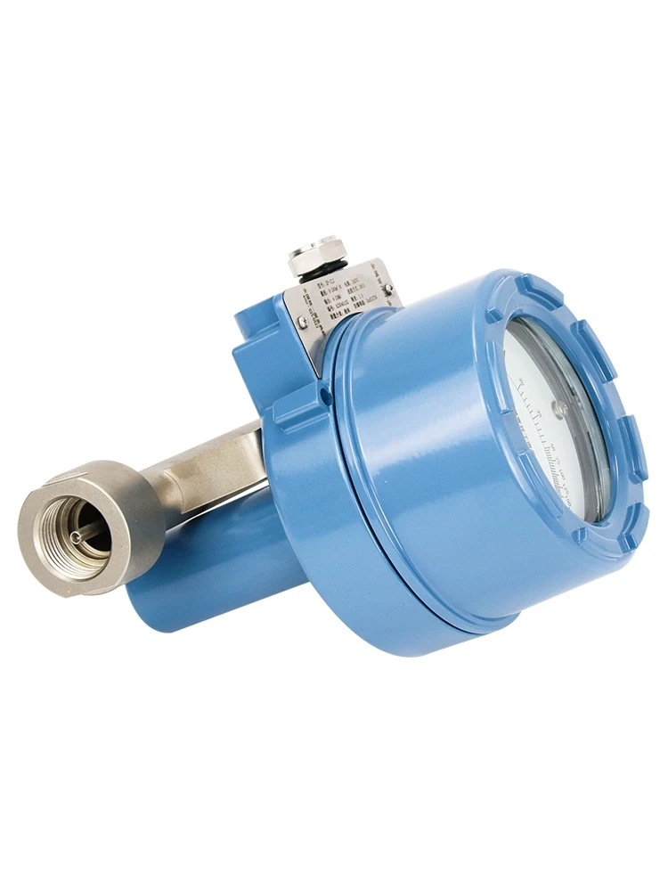 Metal tube float flowmeter pipeline sewage micro flow internal thread connection high-precision digital display rotor flowmeter