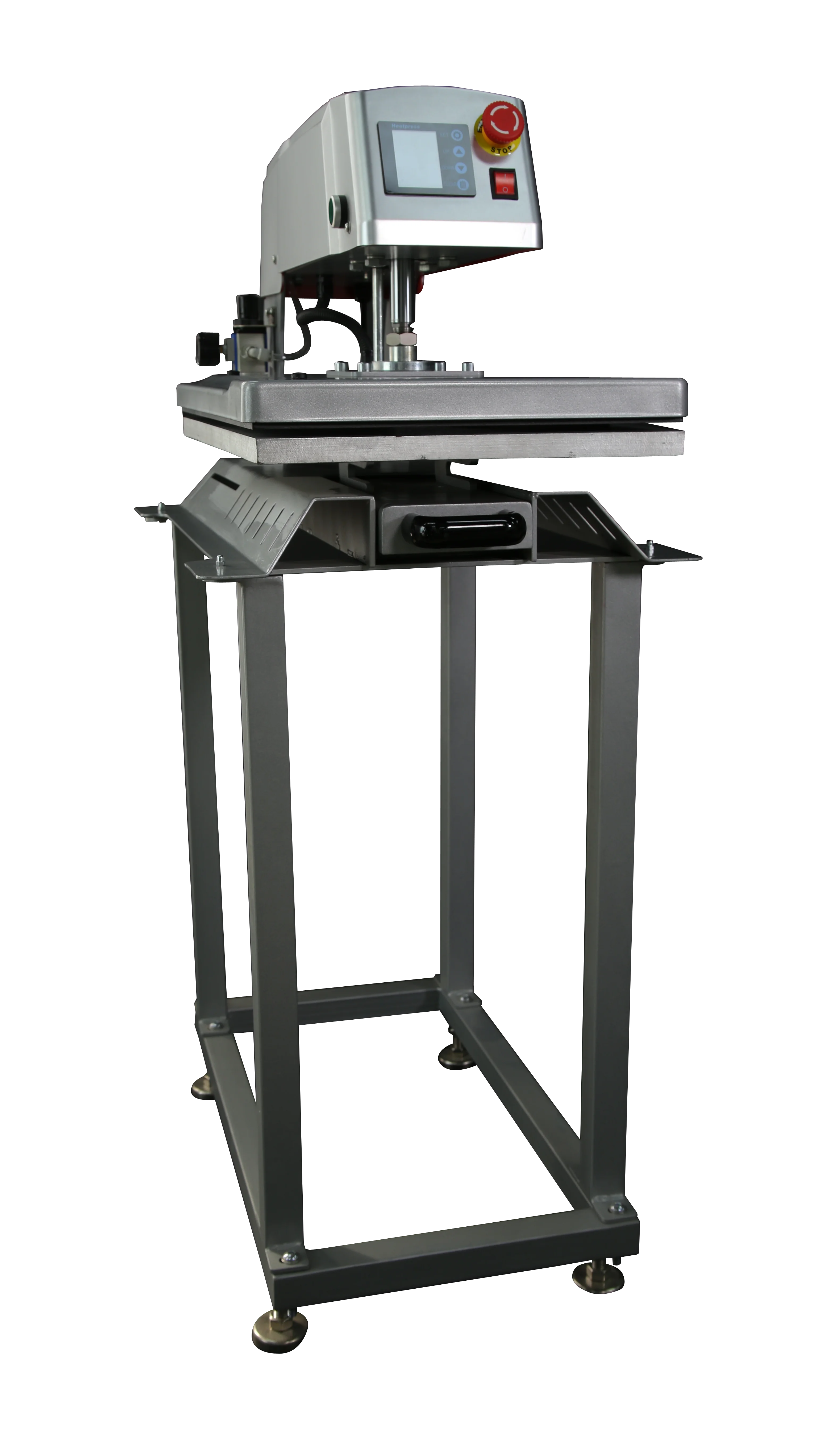 Professional Pneumatic 38x38cm Slide Out Heat Press Machine For High Efficiency Heat Transfer With Even Pressure Fast Heating