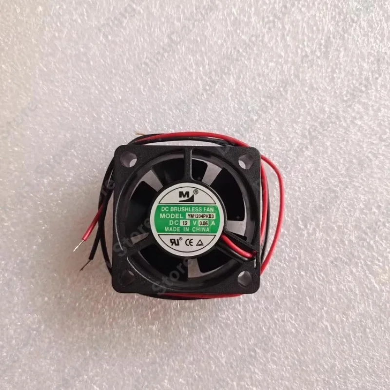 D+ For YM1204PKB3 1PCS 12V 0.06A 4CM Dual Ball Ultra-Quiet Cooling Fan 4020 40×40×20mm