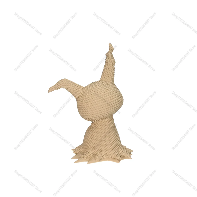 3D プリントアニメポケモンフィギュアニットミミッキュモデルかわいい人形飾り装飾ギフト