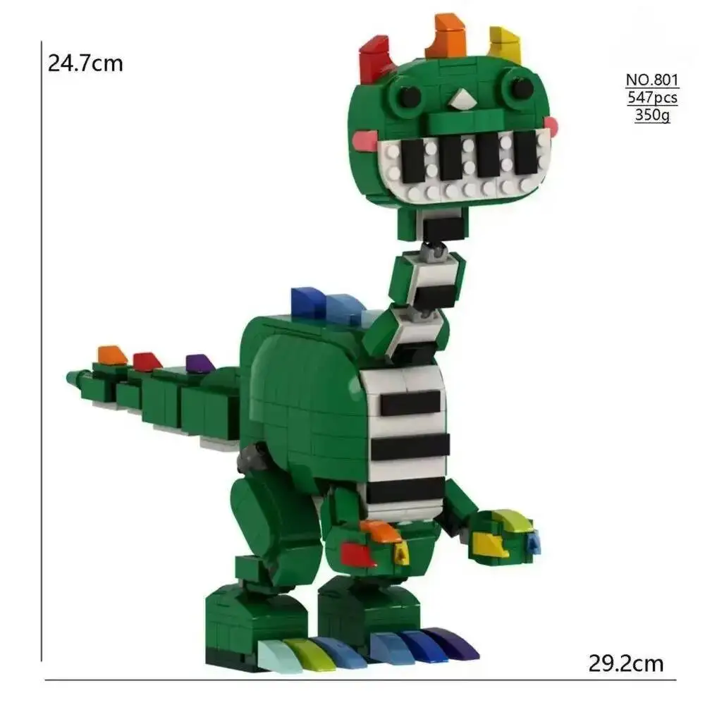 Poppy Playtime Spielzeug 5-teiliges Poppy Playtime Bausteine-Set Poppy Playtime Bausteine-Spielzeug Geburtstagsgeschenk für Schüler