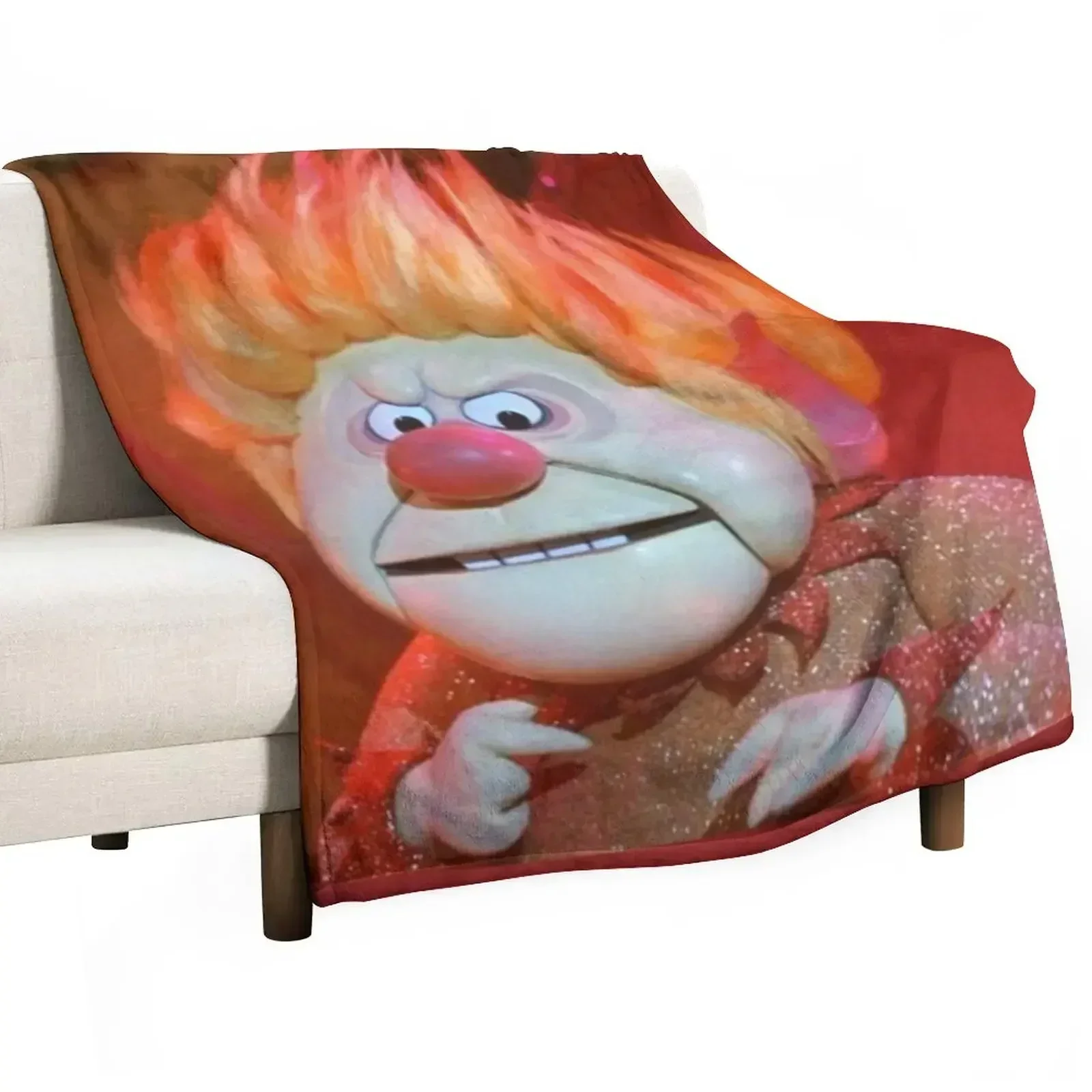 

Heat Miser Throw Blanket Travel Size Cozy Blanket for Plane Train