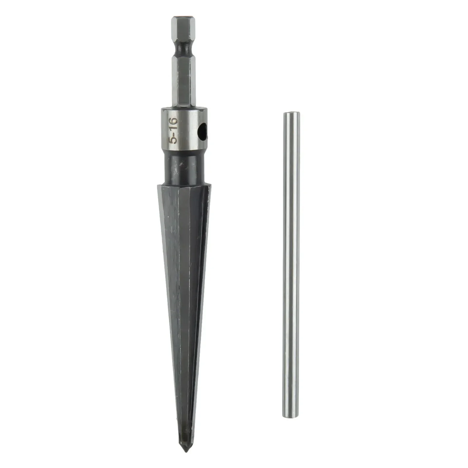 Reaming Tapered Reamer Hand Held Reamer Chamf Cutting Tool Reaming T-Handle Woodworker Bridge Pin Hole Cutting Tool