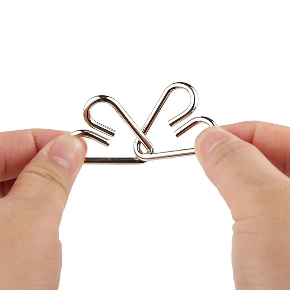 

Набор из 25 металлических головоломок-колец для тренировки мышления и развития логики, для студентов и офисных работников, высокая сложность