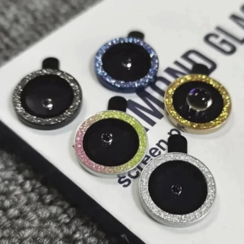 Glitter Camera Ring Glass for Samsung Galaxy A55 A35 Back Lens Protective Screen Protector image 5