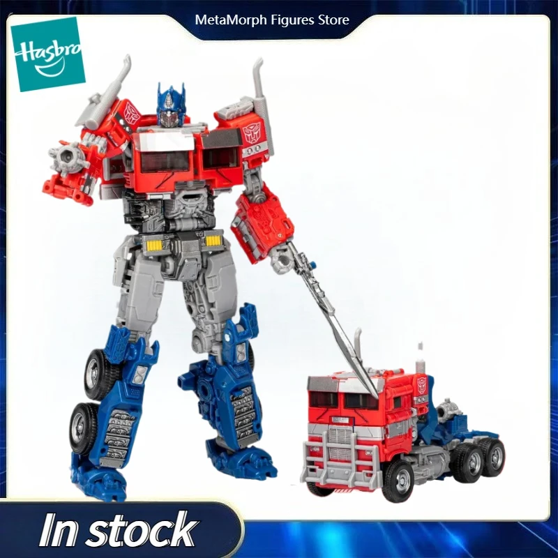 Original Hasbro Transformation Toy SS Studio Series SS-102BB V-level Optimus Prime ROTB Action Figure Toys Ornaments Collection