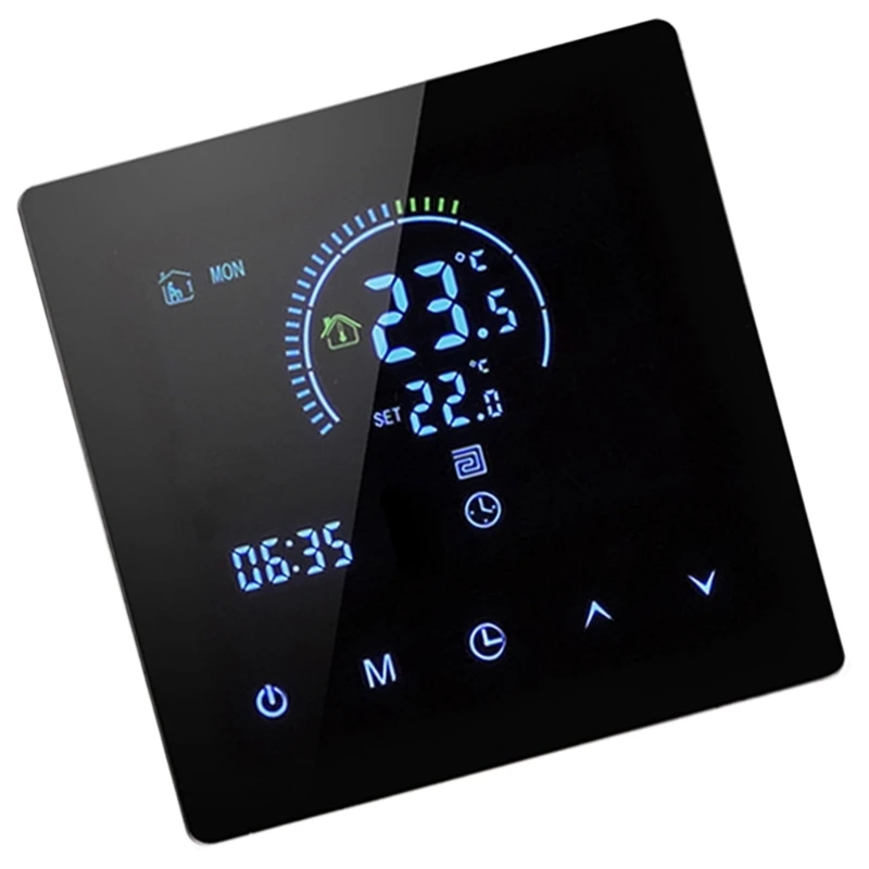 16A programmierbarer Thermostat, elektrischer Fußbodenheizungs-Temperaturregler, intelligenter Thermostat, App und