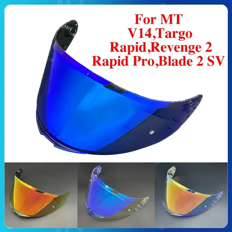 

Motorcycle Helmet Lens For MT V14 Revenge 2 Rapid Pro Targo Rapid Blade 2 SV Helmet Visor Windshield Shield Glasses Accessories