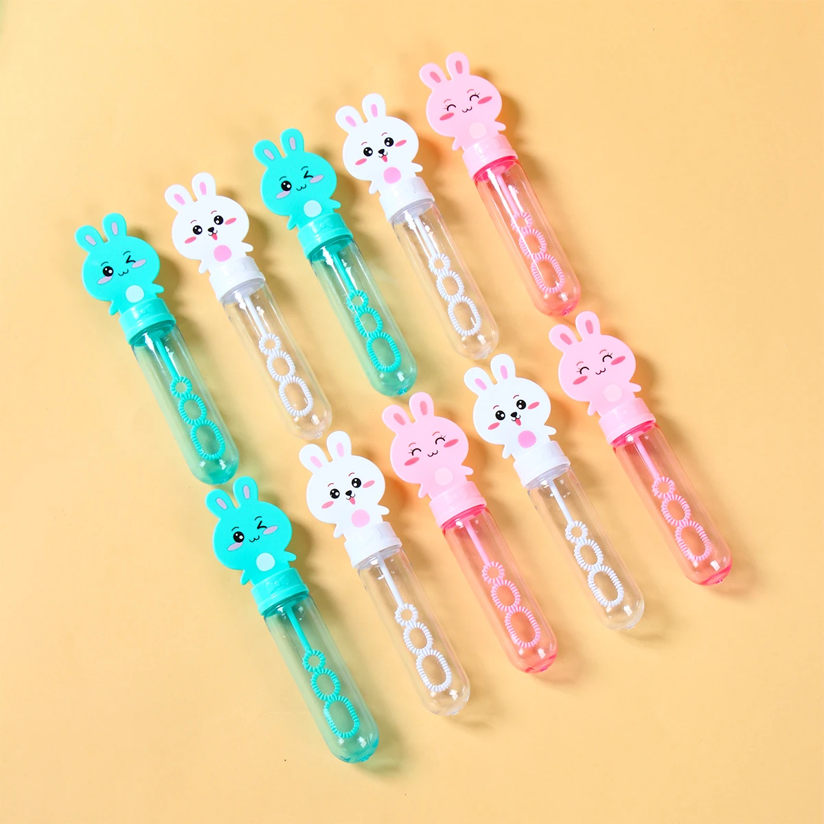 Пасхальный кролик, трубка, пузырь, украшение для счастливой Пасхи для дома, 2025, счастливый пасхальный кролик, день рождения для детей, сувениры, принадлежности