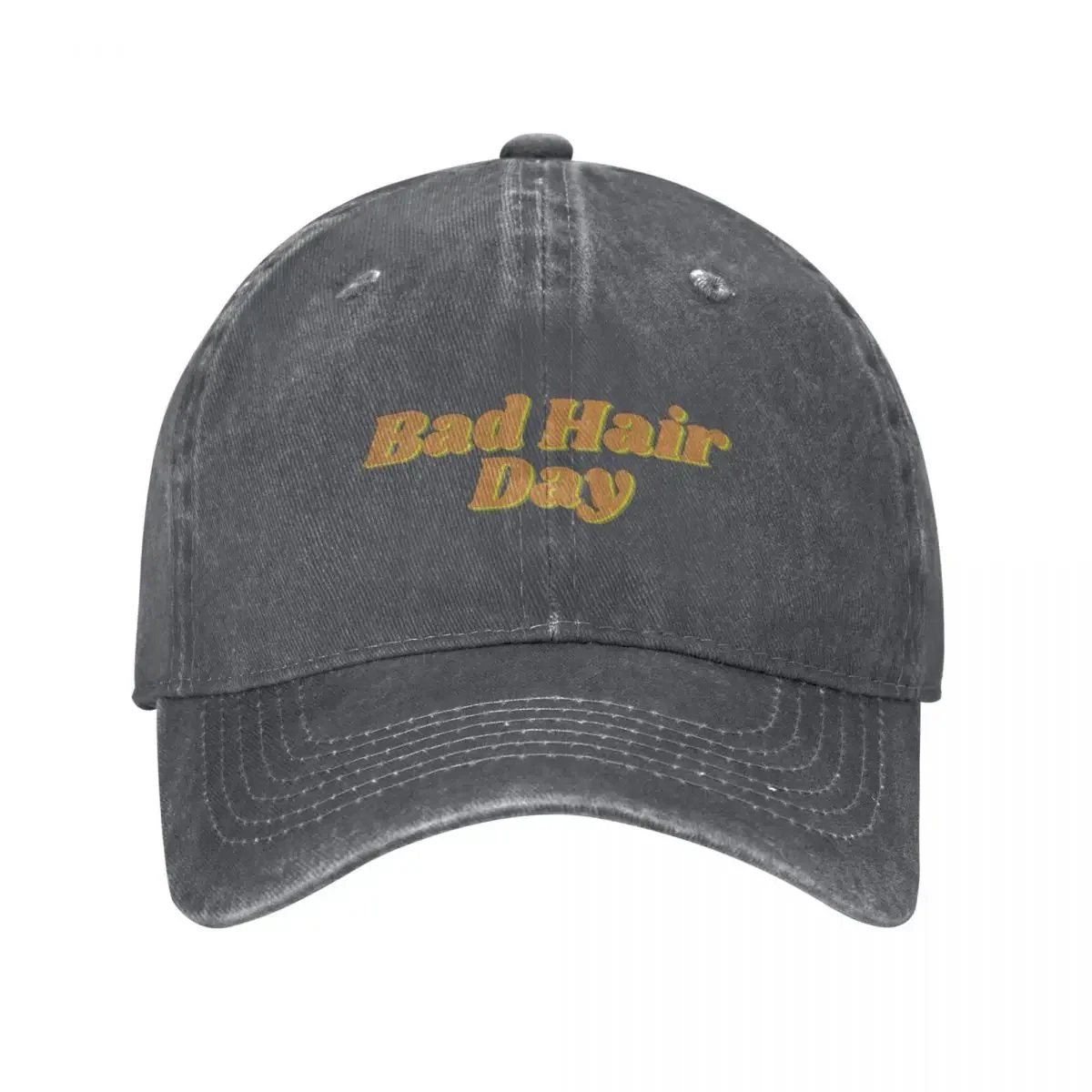 Bad Hair Day - Design de chapéu engraçado e relatable, boné de beisebol, chapéu de inverno, boné tático preto, aniversário, golfe, masculino, feminino