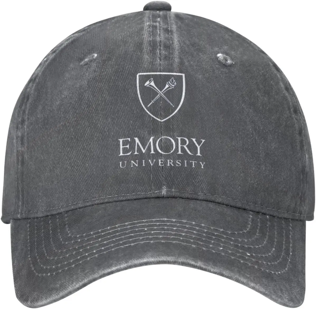 Emory University Hat Adjustable Baseball Cap Cotton Cowboy Hat, Fashionable for Man Woman