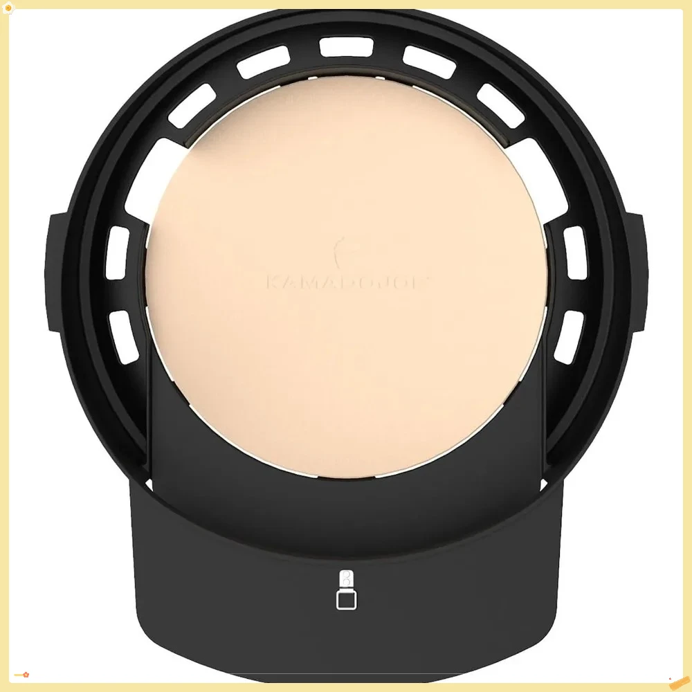 

Набор для духовки для пиццы на 18-дюймовые грили, аксессуар из керамического камня для печи в кирпича, черный