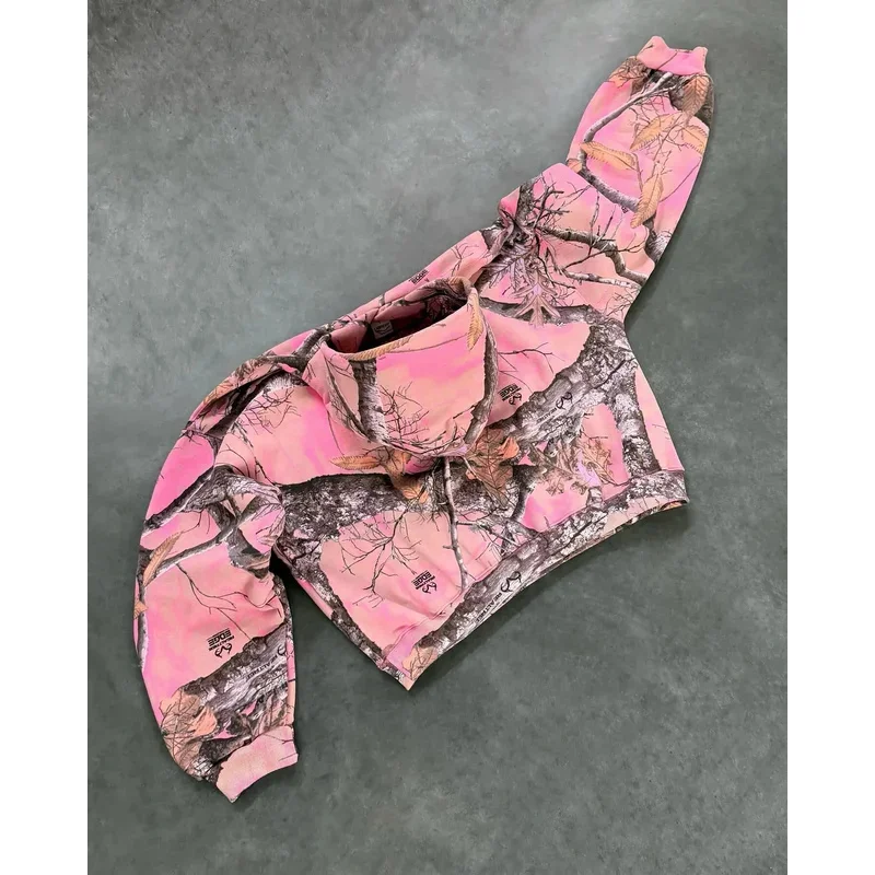 Уличная одежда 2024, новый комплект из двух предметов для мужчин и женщин, хип-хоп, ретро, камуфляжная мешковатая толстовка с капюшоном Y2k, модная панк-Ro eqs9X Уличная одежда 2024, новый комплект из двух предметов для мужчин и женщин, хип-хоп, ретро, камуфляжная мешковатая толстовка с капюшоном Y2k, модная панк-Ro eqs9X