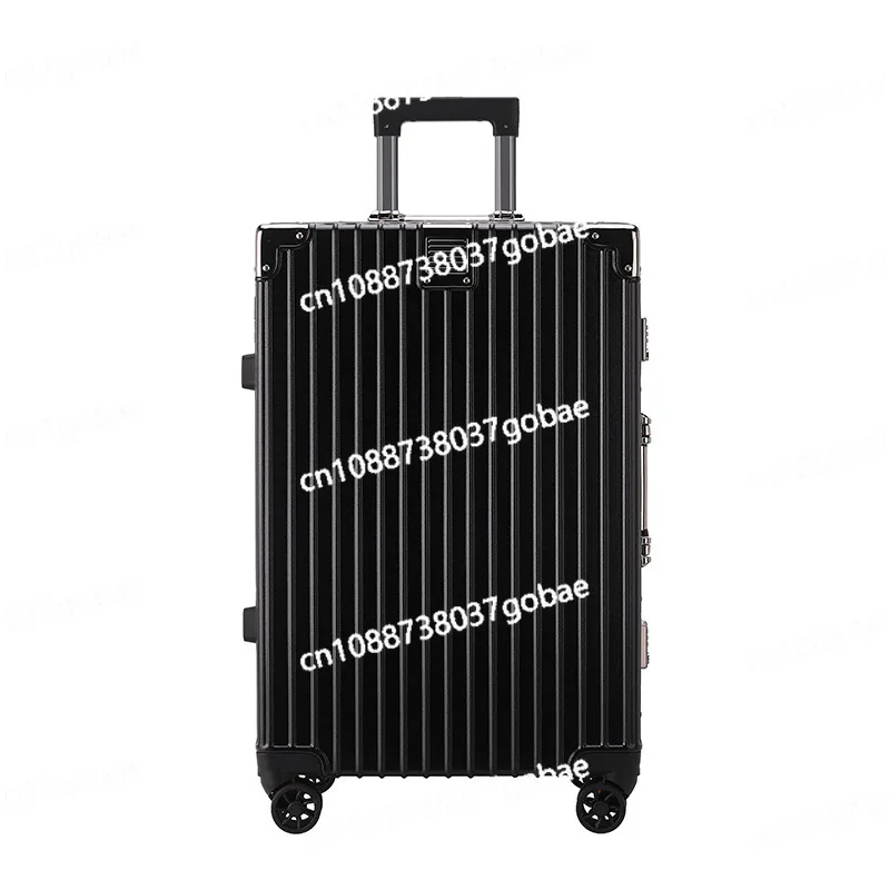 

Suitcase Large capacity aluminum frame Password case Women's suitcase Strong and durable Thickened trolley case Universal wheel