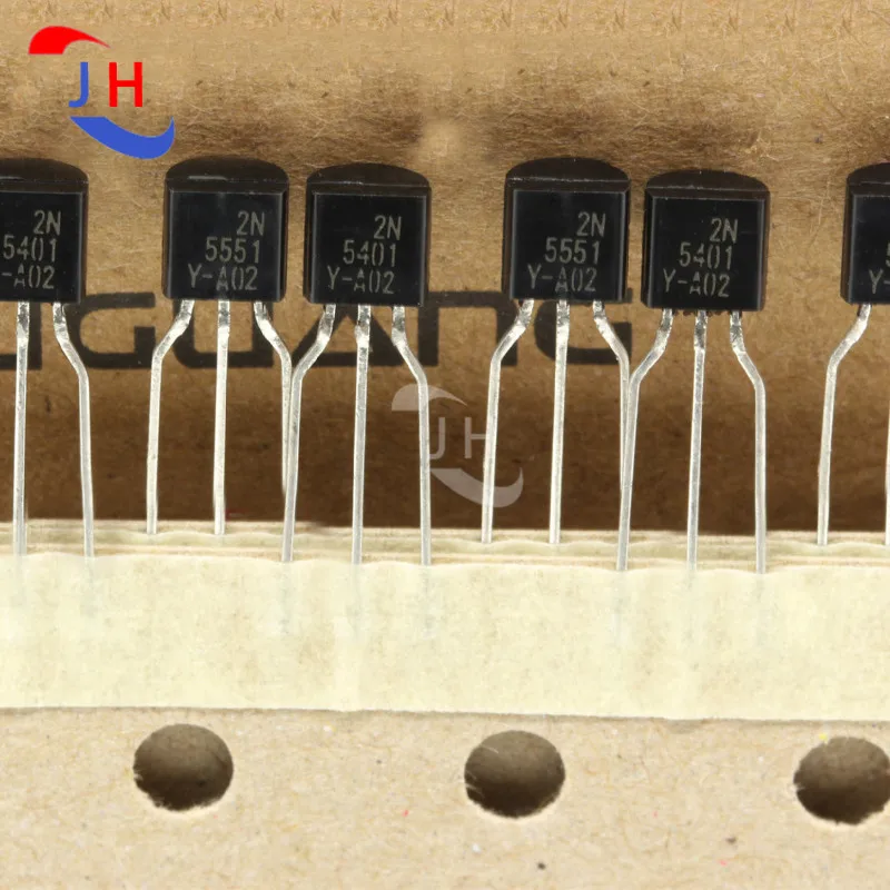 5/10PCS New 2N5551YTA 2N5401YTA 2N5401 2N5551 TO-92 triode chip