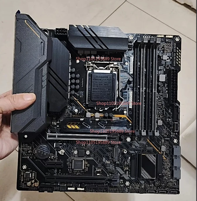 

Материнская плата ASUS TUF GAMING B560M-PLUS с поддержкой процессоров Intel 10/11 поколений