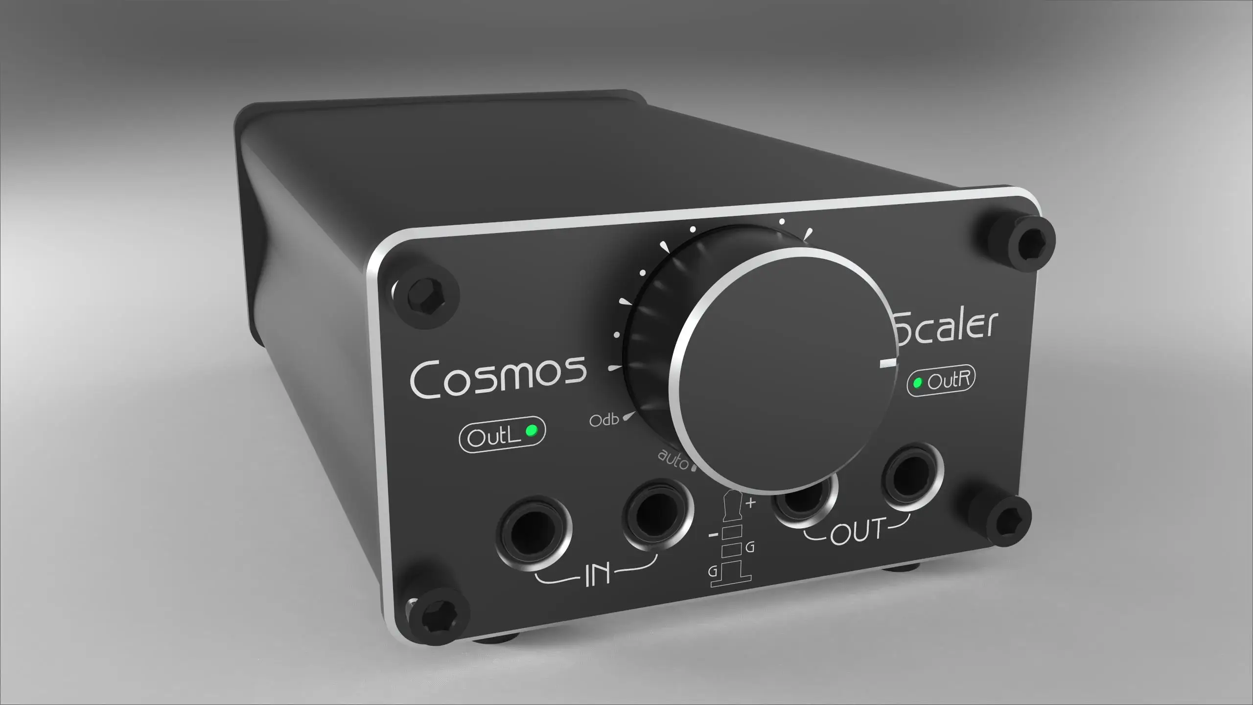 E1DA  Cosmos Scaler High Performance Low-noise Low-distortions Variable Gain Pre-amp