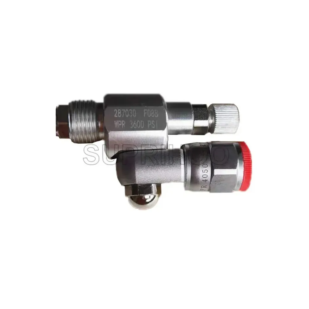 287030 CleanShot Valve Set With Tip Shut-off Value Airless Spray Adapter Joint For High Pressure Spray Gun