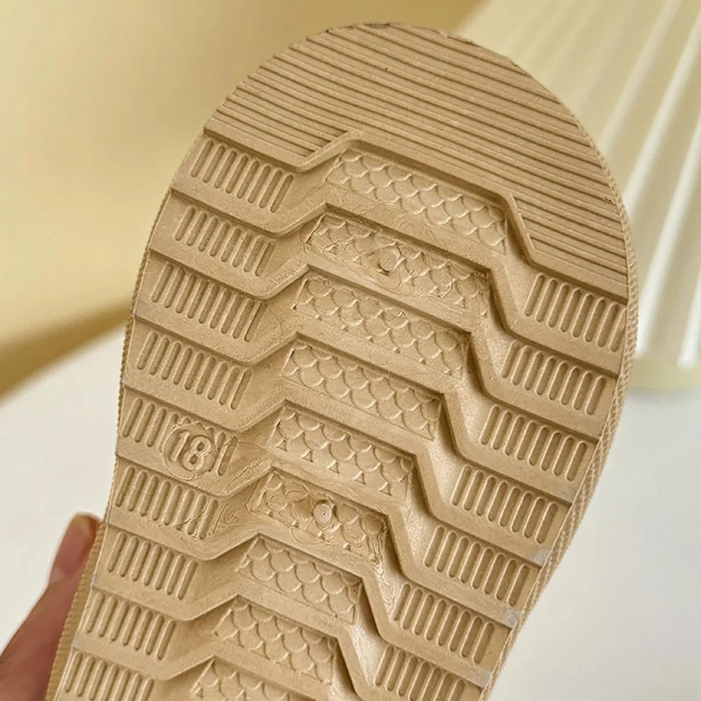 الشتاء الثلوج الأحذية للأطفال سميكة الدافئة الصبي الفتاة أفخم الأحذية المضادة للانزلاق طفل دافئ مبطن أحذية للأطفال أحذية قطنية #6