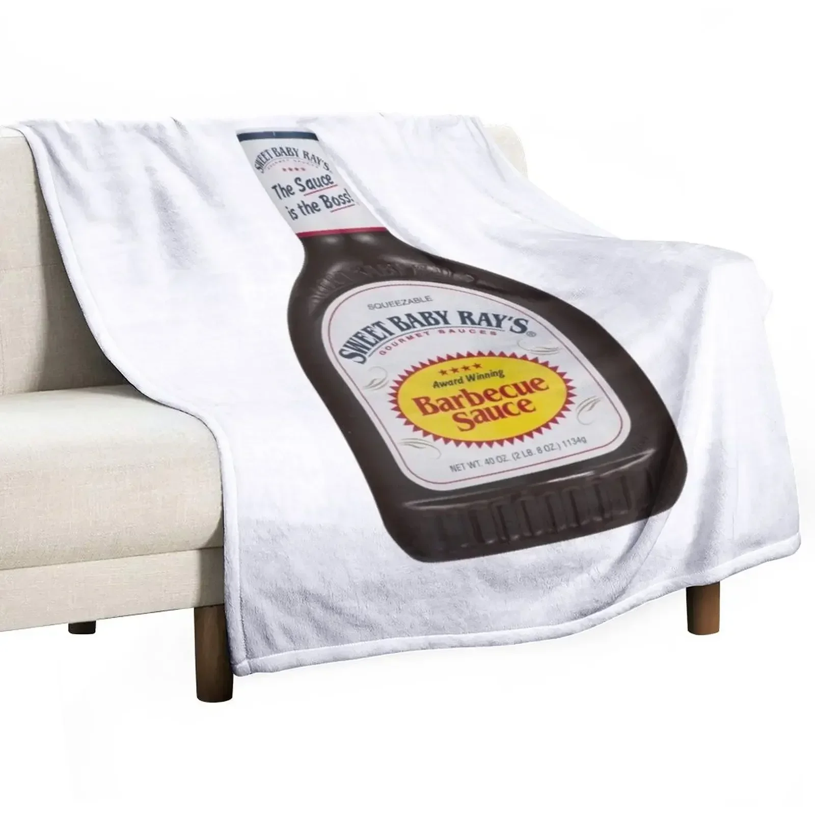 

Mark Zuckerberg Sweet Baby Ray's Bbq Sause Throw Blanket Blankets For Sofas Luxury Throw Blankets