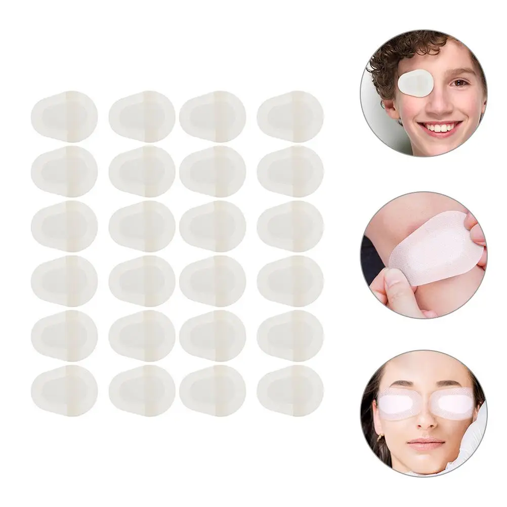 20pcs Non woven Eye Patches Soft Disposable Adhesive Pad for Adults Eye Care Moisturizing Relief Glasses Facials Skin Protection