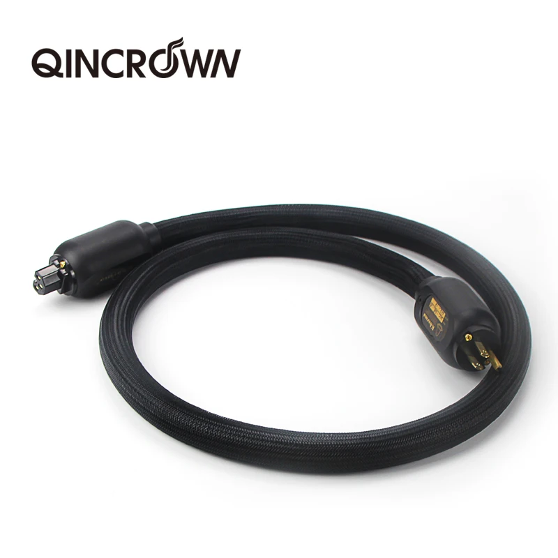 QINCROWN Kharma KPC-GR-1B Grand Reference 2M Audio Power Cables  US / EU Version Audio Power Cord