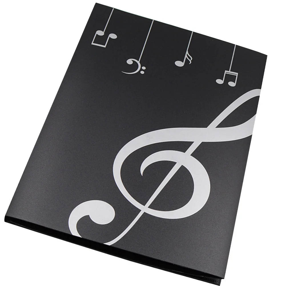Music Folder for Choral Singers File Folders Musical Notes Choir Musician PVC Documents