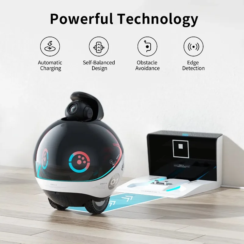 Automatic Charging High Version Pet Cat Dog Companion Robot Camera Monitor Warning Smart Camera