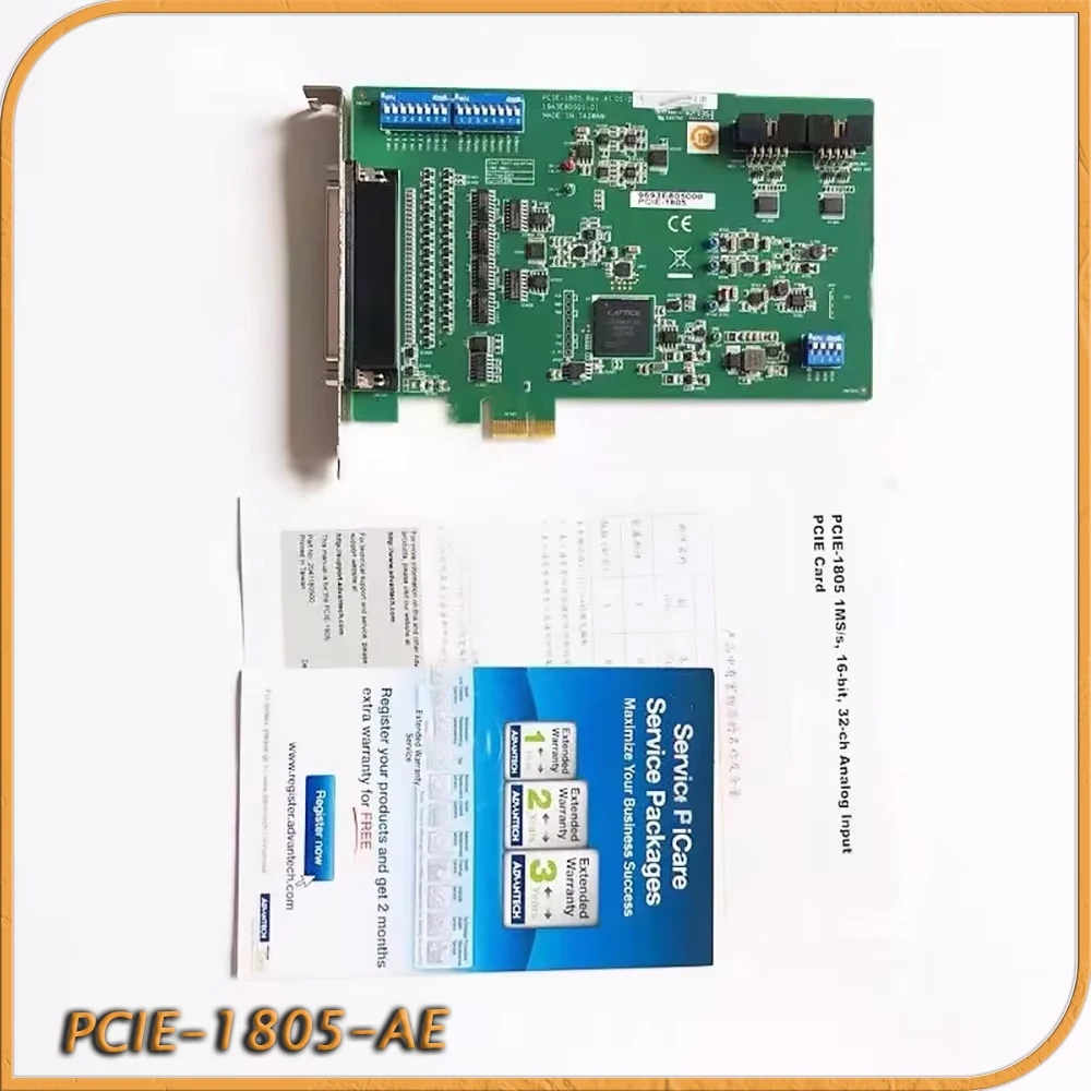 PCIE-1805 For Advantech PCIE-1805-AE 32-channel 16-bit 1MS/s Analog Input Pcie Acquisition Card