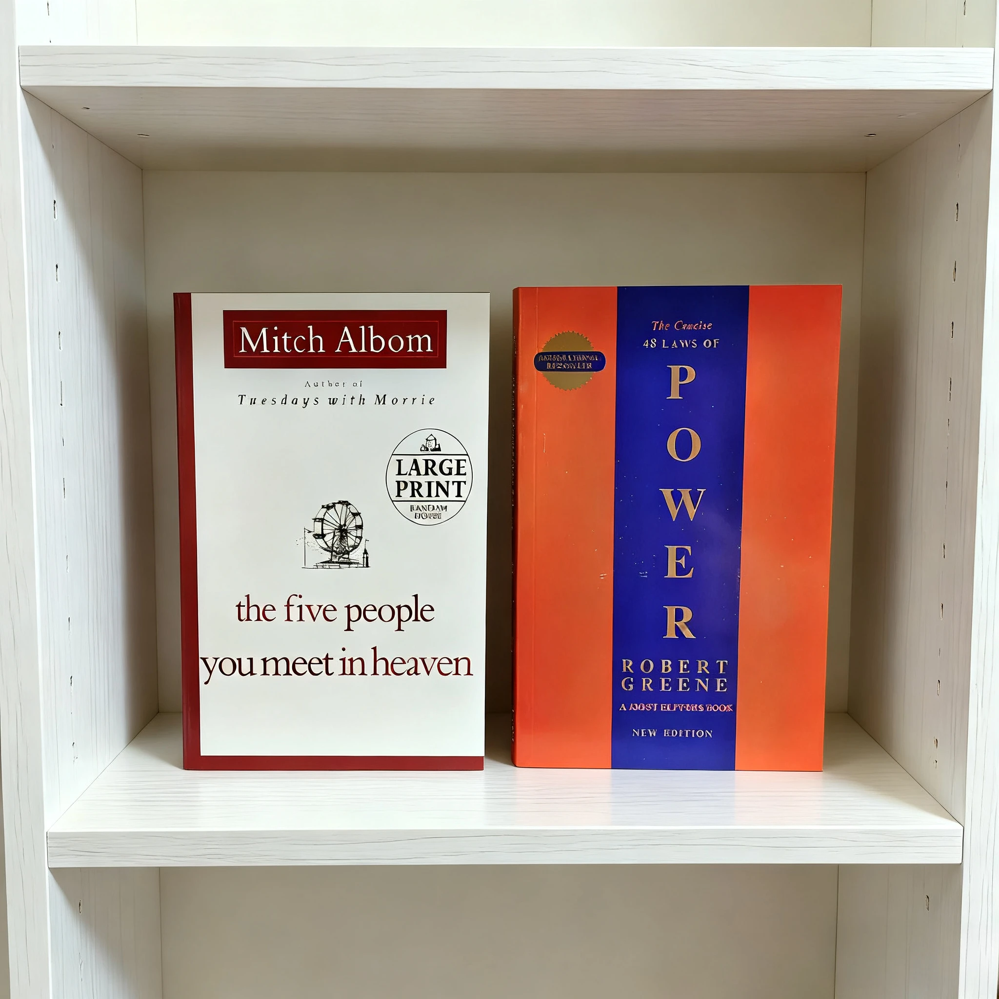 《قانون القوة الموجزة 48》+ 《الخمسة أشخاص الذين يلتقيون في الجنيم》لعبة القانون الأساسي للطاقة معنى الحياة المغفرة